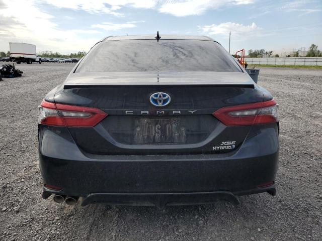 4T1K31AK2NU585794 - 2022 TOYOTA CAMRY XSE BLACK photo 6