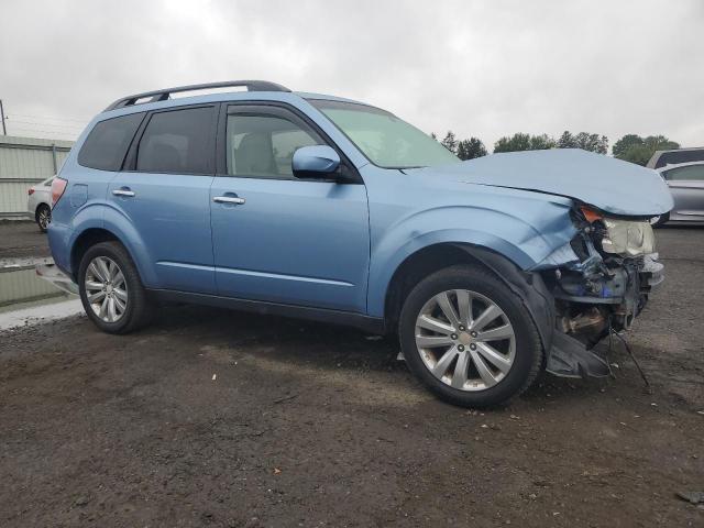 JF2SHADCXCH411232 - 2012 SUBARU FORESTER 2.5X PREMIUM BLUE photo 4