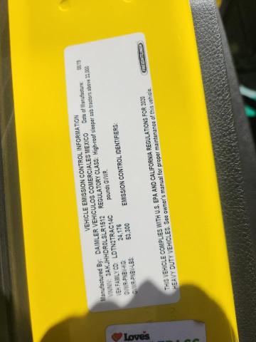 3AKJHHDR0LSLR1512 - 2020 FREIGHTLINER CASCADIA 1 Сары фото 10