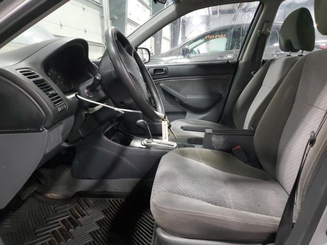1HGES16375L007185 - 2005 HONDA CIVIC DX VP Silber Foto 7