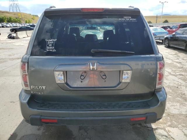 5FNYF18578B040516 - 2008 HONDA PILOT EXL GRAY photo 6