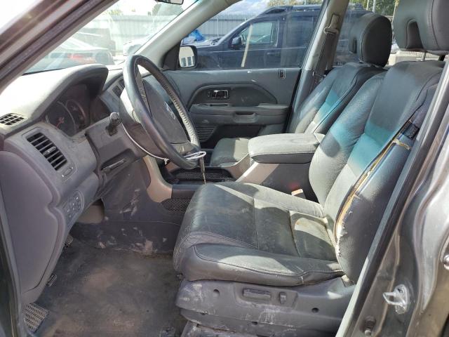 5FNYF18578B040516 - 2008 HONDA PILOT EXL GRAY photo 7