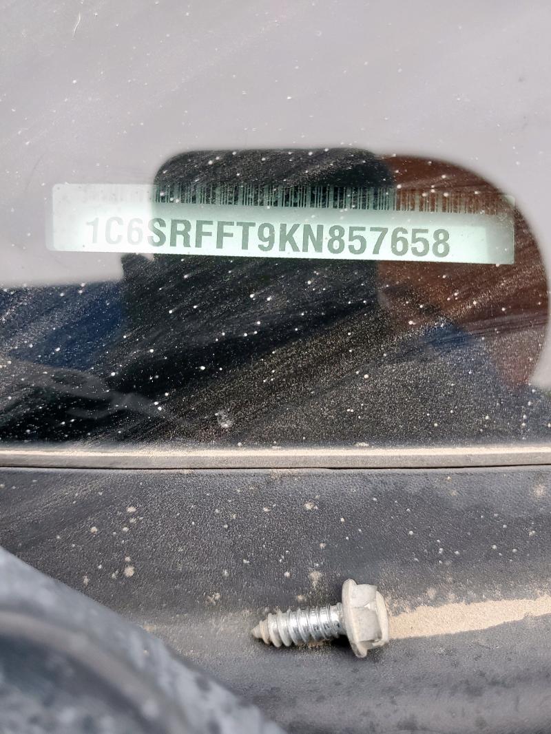 1C6SRFFT9KN857658 - 2019 RAM 1500 BIG HORN/LONE STAR GRAY photo 12