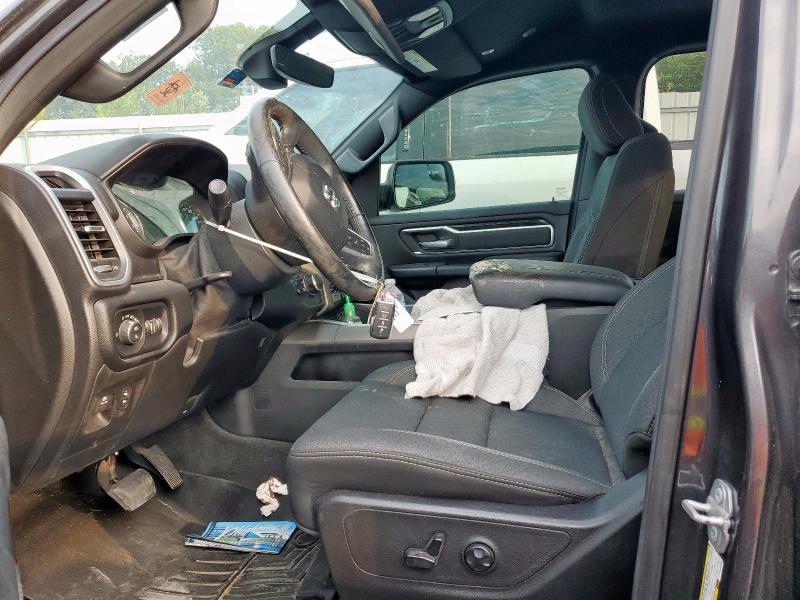 1C6SRFFT9KN857658 - 2019 RAM 1500 BIG HORN/LONE STAR GRAY photo 7