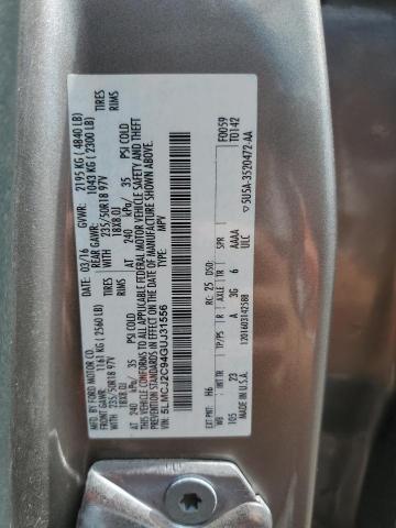 5LMCJ2C94GUJ31556 - 2016 LINCOLN MKC SELECT GOLD photo 13