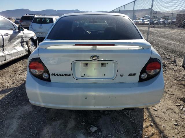 JN1CA31D1YT547191 - 2000 NISSAN MAXIMA GLE WHITE photo 6