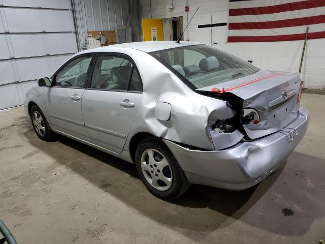 2T1BR32E38C919050 - 2008 TOYOTA COROLLA CE SILVER photo 2