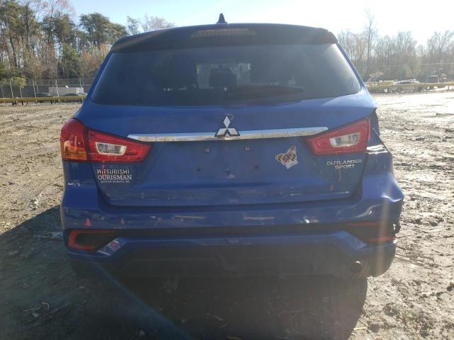 JA4AP3AU4JU019500 - 2018 MITSUBISHI OUTLANDER ES BLUE photo 6