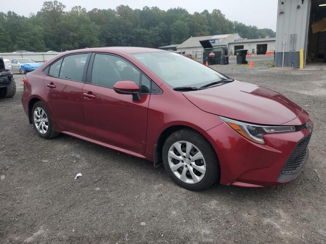 5YFEPMAE2NP380023 - 2022 TOYOTA COROLLA LE RED photo 4