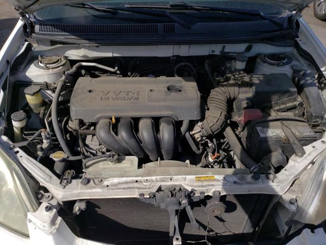 2T1KR32E67C642666 - 2007 TOYOTA COROLLA MA XR WHITE photo 11