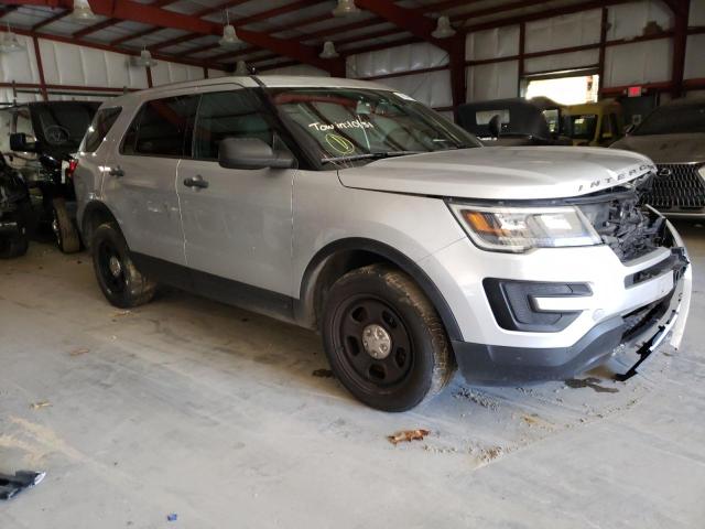 1FM5K8AT4JGC18681 - 2018 FORD EXPLORER POLICE INTERCEPTOR SILVER photo 4