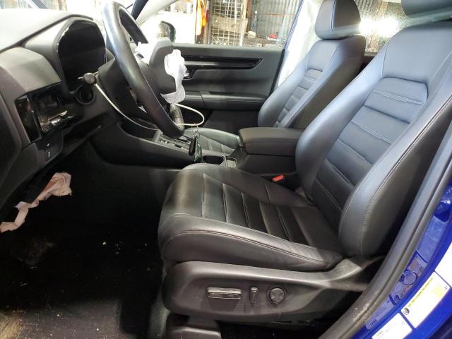 5J6RS4H75RL001435 - 2024 HONDA CR-V EXL BLUE photo 7
