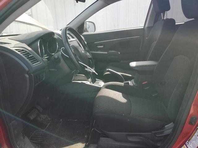 JA4AR3AU6KU005013 - 2019 MITSUBISHI OUTLANDER ES წითელი ფოტო 7