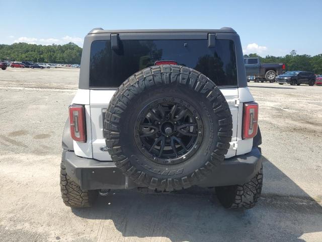 1FMEE5DP7PLB51708 - 2023 FORD BRONCO BASE WHITE photo 6