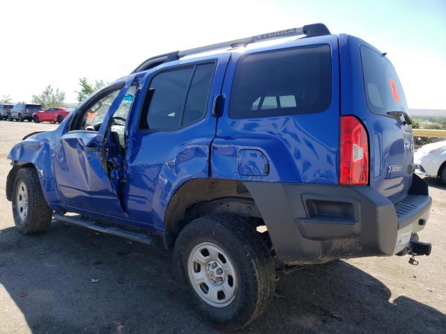 5N1AN0NW5EN804772 - 2014 NISSAN XTERRA X BLUE photo 2