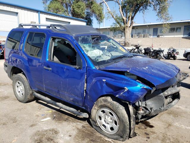 5N1AN0NW5EN804772 - 2014 NISSAN XTERRA X BLUE photo 4