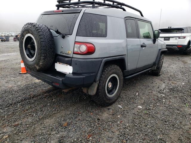 JTEBU4BF4DK155825 - 2013 TOYOTA FJ CRUISER GRAY photo 3