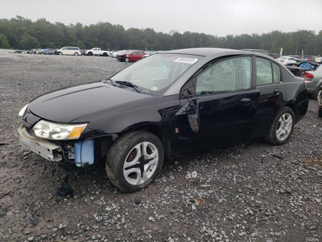 1G8AL52F43Z117696 - 2003 SATURN ION LEVEL 3 BLACK photo 2