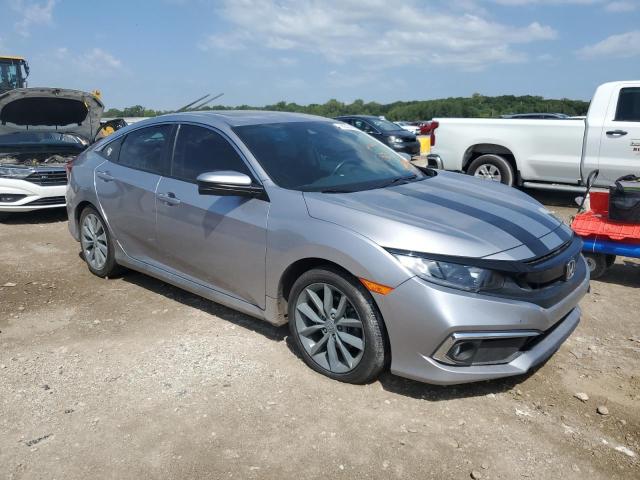 19XFC1F3XME013604 - 2021 HONDA CIVIC EX SILVER photo 4
