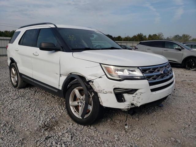 1FM5K7D88JGC22430 - 2018 FORD EXPLORER XLT WHITE photo 4