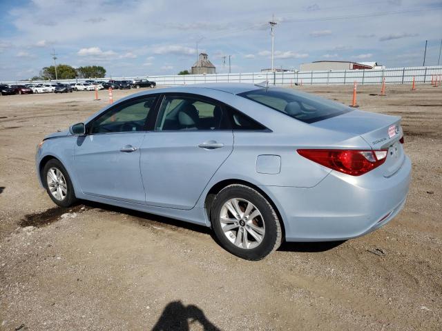 5NPEB4AC9DH750313 - 2013 HYUNDAI SONATA GLS BLUE photo 2