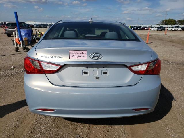 5NPEB4AC9DH750313 - 2013 HYUNDAI SONATA GLS BLUE photo 6