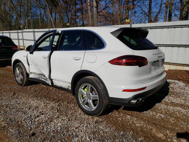 WP1AE2A20GLA62751 - 2016 PORSCHE CAYENNE SE HYBRID WHITE photo 2