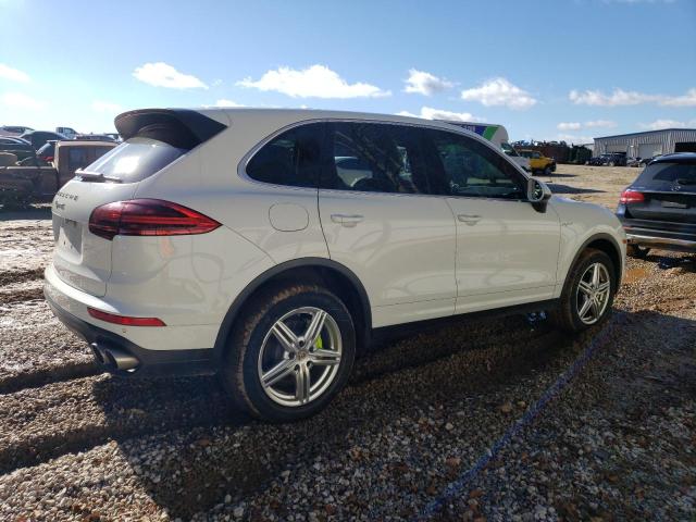 WP1AE2A20GLA62751 - 2016 PORSCHE CAYENNE SE HYBRID WHITE photo 3