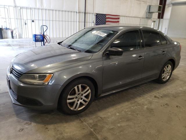 3VW1K7AJ1CM322160 - 2012 VOLKSWAGEN JETTA BASE 灰色 照片 1