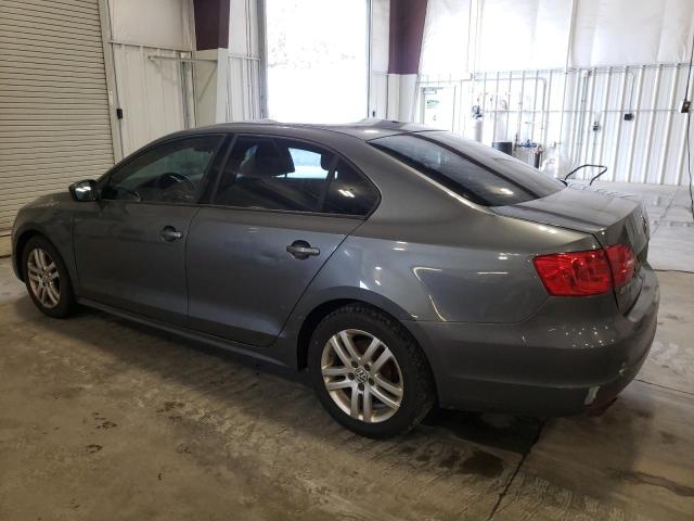 3VW1K7AJ1CM322160 - 2012 VOLKSWAGEN JETTA BASE 灰色 照片 2