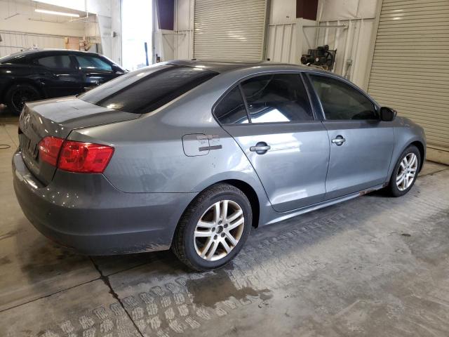 3VW1K7AJ1CM322160 - 2012 VOLKSWAGEN JETTA BASE 灰色 照片 3