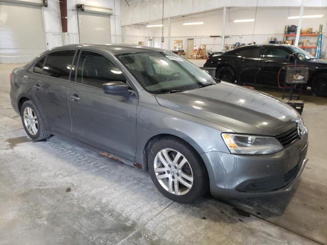 3VW1K7AJ1CM322160 - 2012 VOLKSWAGEN JETTA BASE 灰色 照片 4