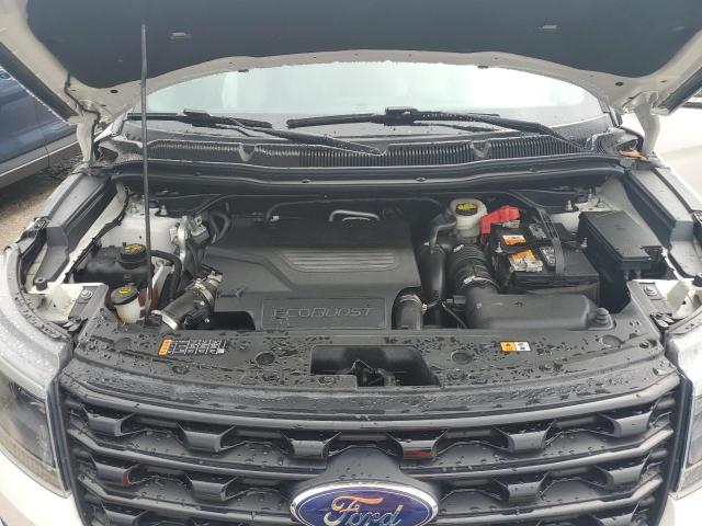 1FM5K8GT6HGC67897 - 2017 FORD EXPLORER SPORT Weiß Foto 12