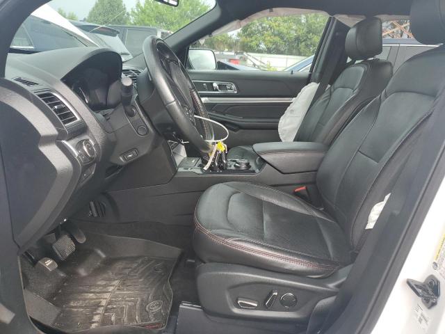 1FM5K8GT6HGC67897 - 2017 FORD EXPLORER SPORT Weiß Foto 7