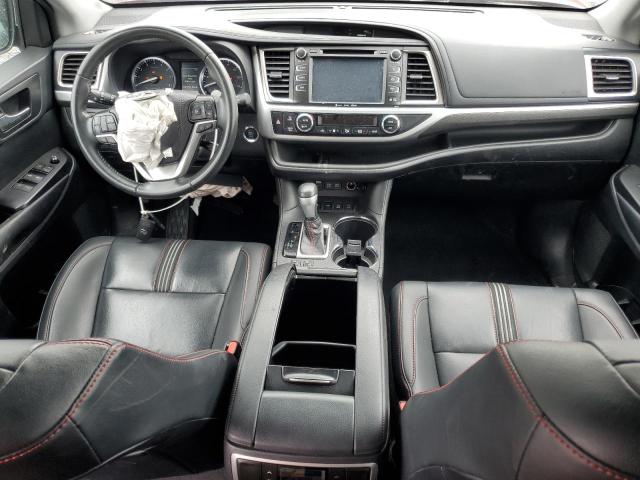 5TDJZRFHXKS603582 - 2019 TOYOTA HIGHLANDER SE RED photo 8