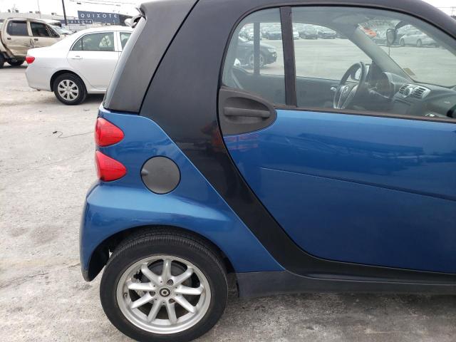 WMEEJ31X79K291535 - 2009 SMART FORTWO PURE BLUE photo 10