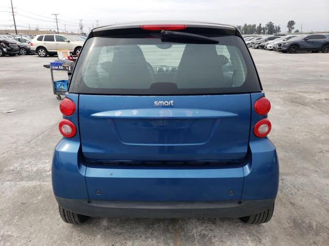 WMEEJ31X79K291535 - 2009 SMART FORTWO PURE BLUE photo 6