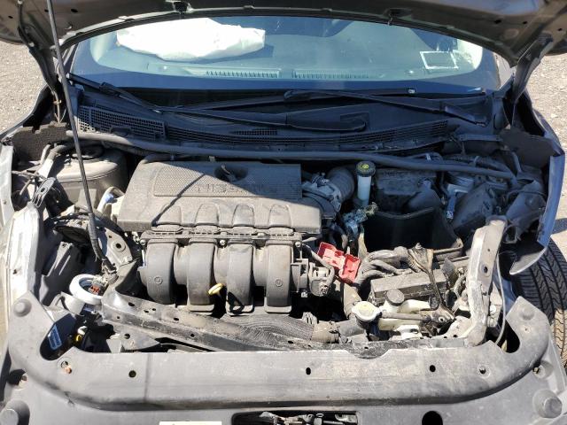 3N1AB7AP6KY260255 - 2019 NISSAN SENTRA S GRAY photo 11