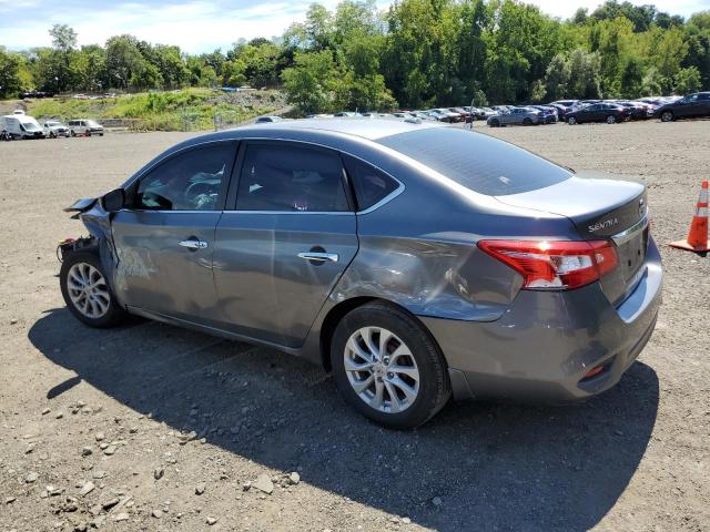 3N1AB7AP6KY260255 - 2019 NISSAN SENTRA S GRAY photo 2