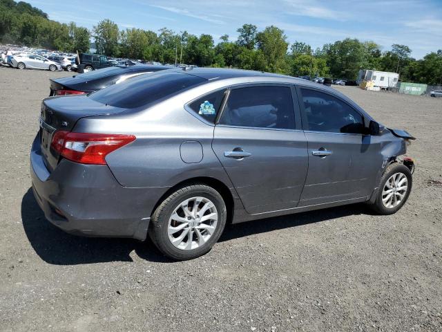 3N1AB7AP6KY260255 - 2019 NISSAN SENTRA S GRAY photo 3