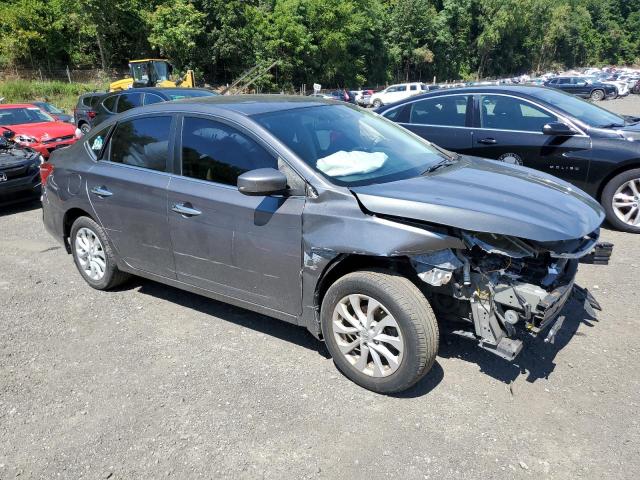 3N1AB7AP6KY260255 - 2019 NISSAN SENTRA S GRAY photo 4