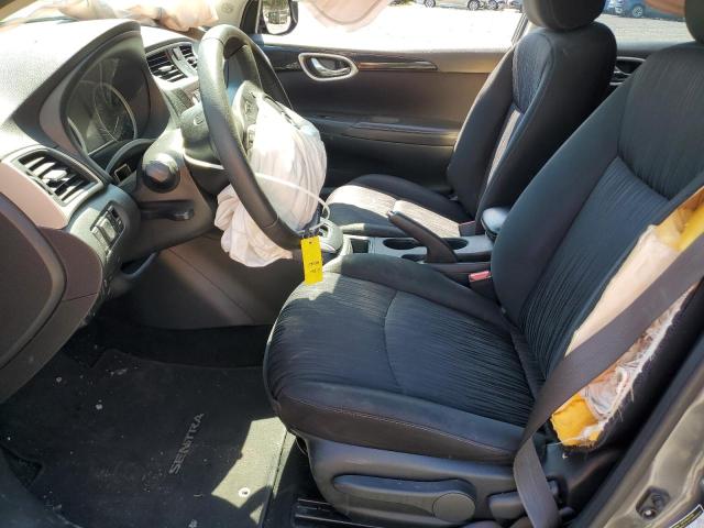 3N1AB7AP6KY260255 - 2019 NISSAN SENTRA S GRAY photo 7