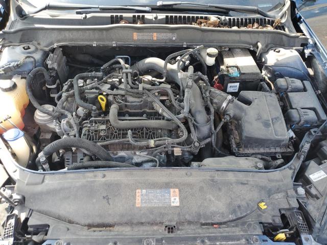 3FA6P0CD0KR153703 - 2019 FORD FUSION SEL ლურჯი ფოტო 11