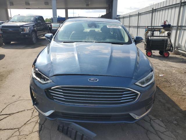 3FA6P0CD0KR153703 - 2019 FORD FUSION SEL ლურჯი ფოტო 5