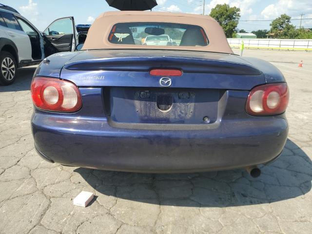 JM1NB353840400754 - 2004 MAZDA MX-5 MIATA BASE BLUE photo 6