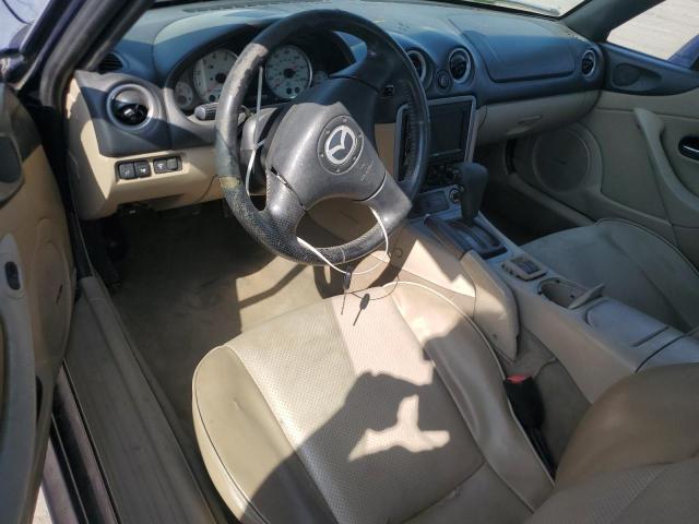 JM1NB353840400754 - 2004 MAZDA MX-5 MIATA BASE BLUE photo 8