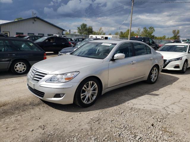 KMHGC46F79U054549 - 2009 HYUNDAI GENESIS 4.6L SILVER photo 1