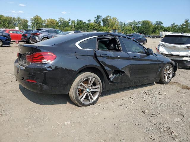 WBA4J3C57KBL08312 - 2019 BMW 430XI GRAN COUPE BLACK photo 3