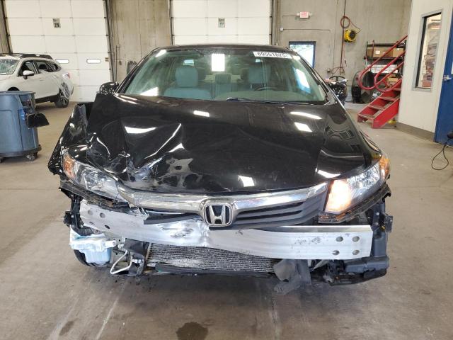 19XFB2F92CE046723 - 2012 HONDA CIVIC EXL Schwarz Foto 5