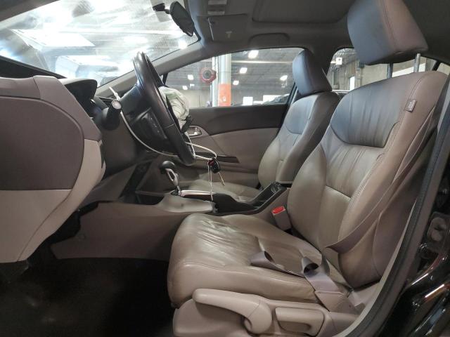 19XFB2F92CE046723 - 2012 HONDA CIVIC EXL Schwarz Foto 7